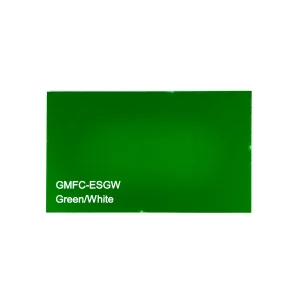 Dual Layer 1.5mm Laserable Acrylic Engraving Sheet - 3 pieces 600x400mm Green/White