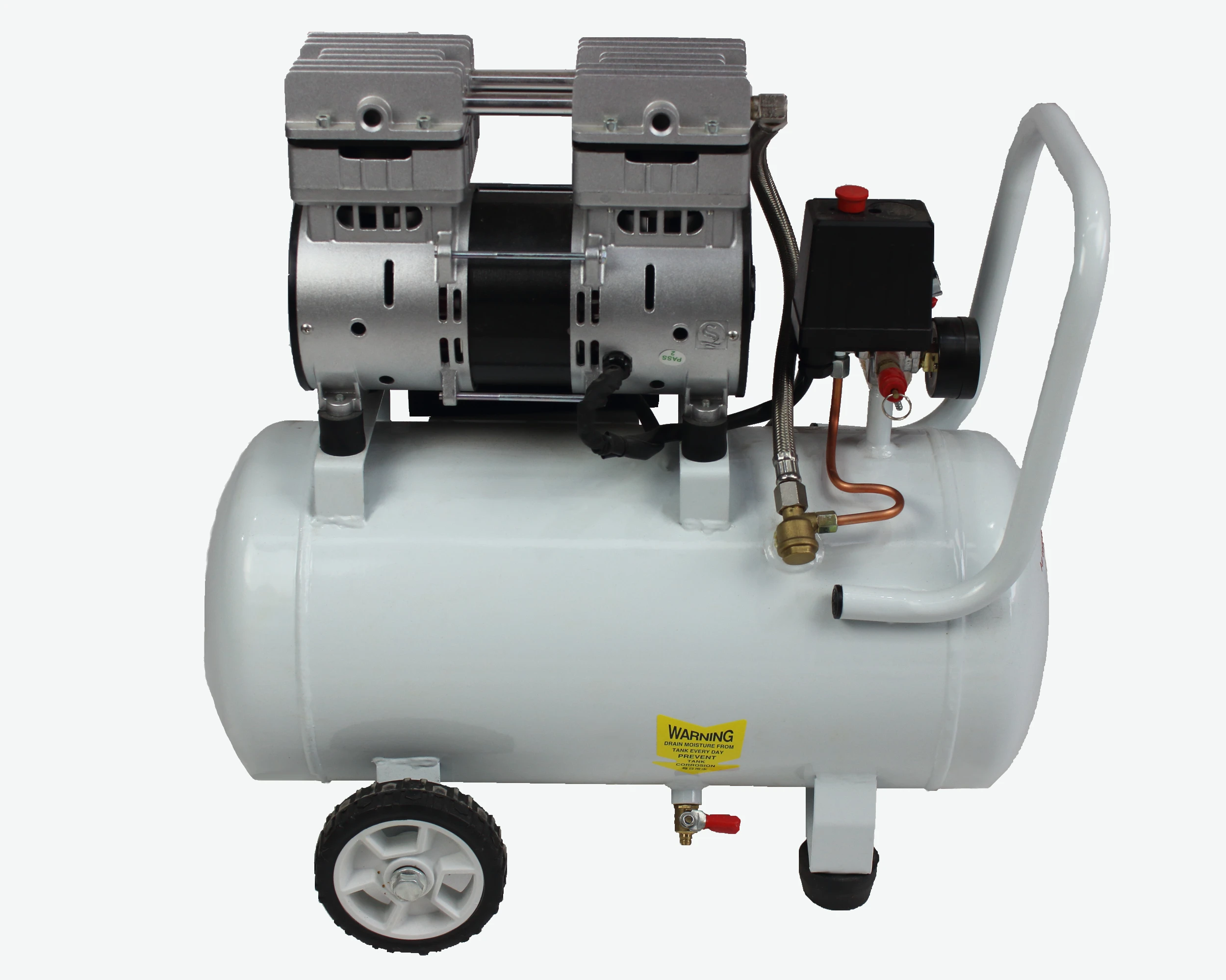 Air Assist Compressor - 750W, Oil Free, 24lt